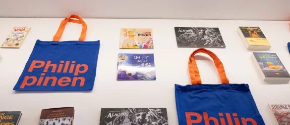 Die Philippinen präsentieren sich in diesem Jahr auf der Frankfurter Buchmesse. - © Boris Roessler/dpa