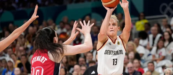 WNBA-Star Leonie Fiebich fordert mehr Anstrengungen vom Verband - © Mark J. Terrill/AP/dpa