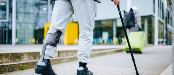 Medikamente, Physiotherapie und Hilfsmittel: Diese drei Dinge können das Leben mit einer spastischen Bewegungsstörung leichter machen. - © Besim Mazhiqi/Stiftung Deutsche Schlaganfall-Hilfe/dpa-tmn