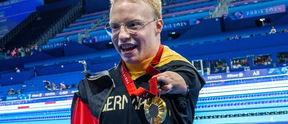 Josia Topf darf wieder jubeln. - © Jens Büttner/dpa