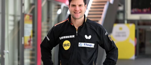 Sieger im deutschen Tischtennis-Duell: Dimitrij Ovtcharov. - © Federico Gambarini/dpa