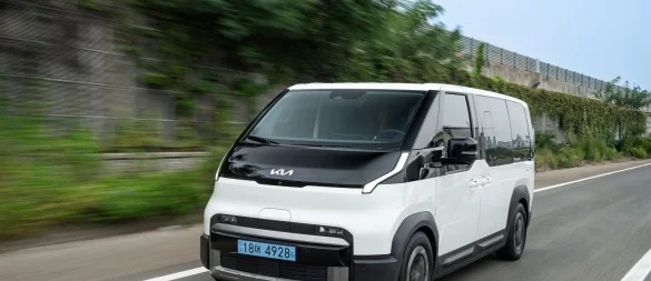 Bislang war Kia hierzulande für Pkw bekannt: Der Hersteller präsentiert nun mit dem PV5 sein erstes vollelektrisches Shuttle. - © Kia/dpa-tmn