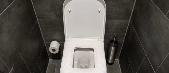 Kann nach hinten losgehen: Die Klobrille mit Toilettenpapier auszulegen, ist keine gute Idee, sagt ein Hygiene-Professor. - © Nico Tapia/dpa-tmn