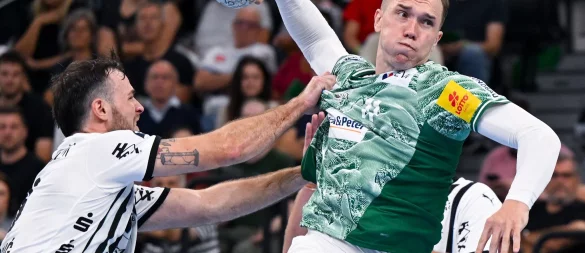 Lasse Andersson war bester Füchse-Schütze gegen Sporting. (Archiv) - © Sven Hoppe/dpa