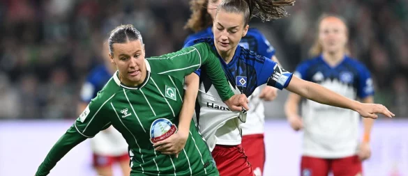 Werder Bremen gegen Hamburger SV: Frauen-Bundesliga soll professionalisiert werden - © Carmen Jaspersen/dpa