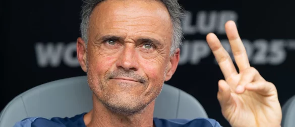 Luis Enrique äußert sich zum Champions-League-Duell mit dem FC Bayern. - © Sven Hoppe/dpa