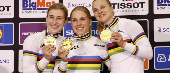 Die deutschen Teamsprinterinnen blieben diesmal ohne WM-Medaille. (Archivbild) - © Will Matthews/Press Association/dpa