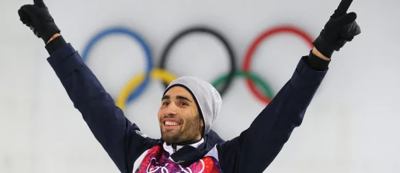 Martin Fourcade soll zwischen den Russen und dem Weltverband vermitteln. (Archivfoto) - © Armando Babani/EPA/dpa