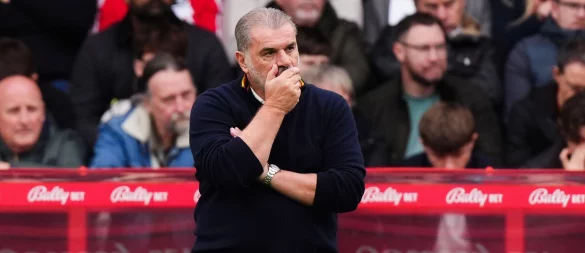 Ange Postecoglou verliert mit Nottingham klar gegen Chelsea - und in der Folge seinen Job. - © Mike Egerton/PA Wire/dpa