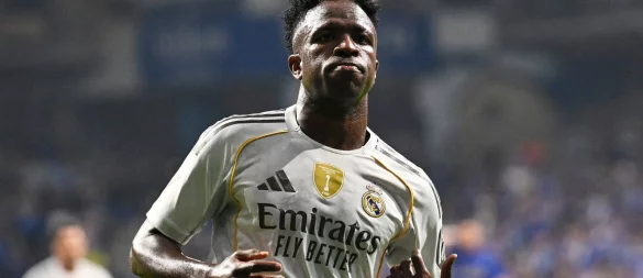 Vinicius Junior sorgt in Madrid für Wirbel. (Archivbild) - © Miguel Oses/AP/dpa