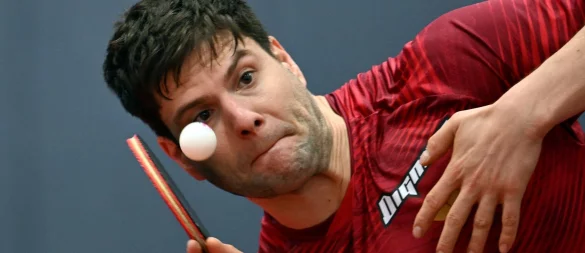 Tischtennis-Star Dimitrij Ovtcharov. - © Federico Gambarini/dpa