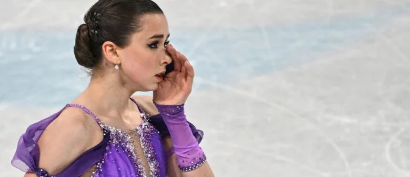 Die Dopingsperre für die russische Eiskunstläuferin Kamila Walijewa bleibt bestehen. (Archivbild) - © Peter Kneffel/dpa