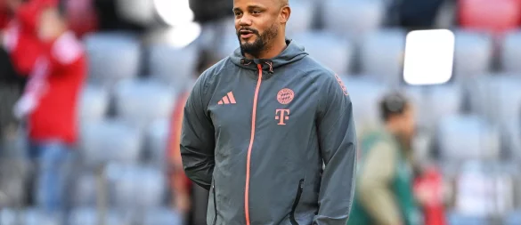 Trainer Vincent Kompany muss auf Serge Gnabry verzichten. - © Sven Hoppe/dpa