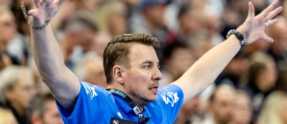 Filip Jicha hat seinen Vertrag als Trainer des THW Kiel verlängert. (Archivbild) - © Axel Heimken/dpa