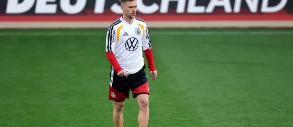 Joshua Kimmich ist für Lothar Matthäus die zentrale Figur im deutschen Team. - © Christian Charisius/dpa