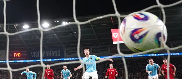 Kevin De Bruyne verwandelte zwei Elfmeter für Belgien - © David Davies/PA Wire/dpa