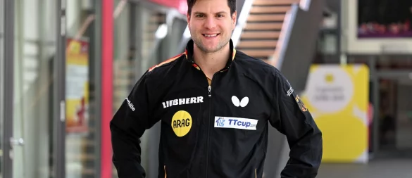 Tischtennis-Star Dimitrij Ovtcharov überzeugt in Frankfurt. (Archivbild) - © Federico Gambarini/dpa