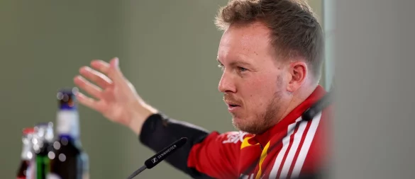 Klare Ansage vom Bundestrainer: Können uns keinen Ausrutscher leisten. - © Christian Charisius/dpa