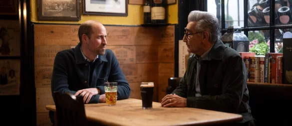 Prinz William ist der berühmteste von mehreren Stargästen in der dritten Staffel von «Urlaub wider Willen mit Eugene Levy». - © -/Apple TV+/dpa