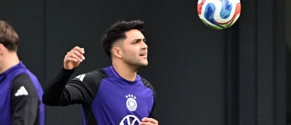 Nadiem Amiri fällt für die letzten Länderspiele aus (Archivbild). - © Federico Gambarini/dpa