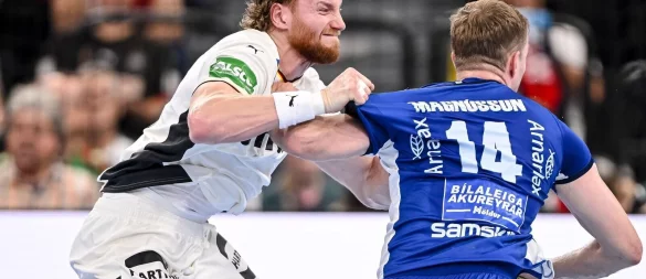 DHB-Neuling Tom Kiesler scheut keinen Zweikampf. - © Harry Langer/dpa