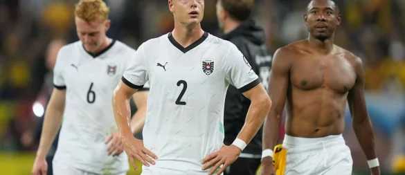 Österreich verpasste in der WM-Qualifikation eine Vorentscheidung. - © Andreea Alexandru/AP/dpa