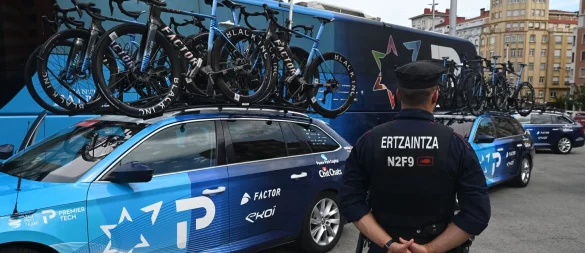 Rund um das Team Israel-Premier Tech gab es zuletzt vor allem außersportliche Schlagzeilen. - © David De Haro/EUROPA PRESS/dpa