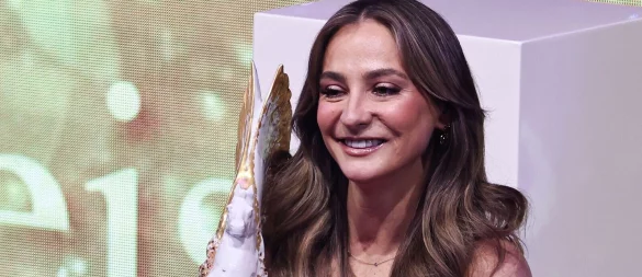 Bahnrad-Olympiasiegerin Kristina Vogel wurde beim Deutschen Sportpresseball geehrt. - © Hannes P. Albert/dpa