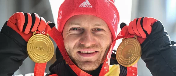 Der viermalige Olympiasieger Francesco Friedrich will in Cortina seine Olympia-Erfolge wiederholen. (Archivbild) - © Robert Michael/dpa-Zentralbild/dpa