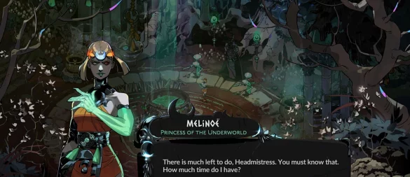 Vorhang auf für die Protagonistin: Mit Melinoë - der «Princess of the Underworld» - gehen die Spieler auf die Mission. - © Supergiant Games/dpa-tmn