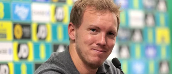 Julian Nagelsmann kann wieder optimistisch sein. - © Liam Mcburney/PA Wire/dpa