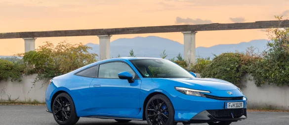 Honda bringt mit dem neuen Prelude nach 25 Jahren ein sportliches Nippon-Coupé zurück: Der kompakte 2+2-Sitzer startet ab rund 49.500 Euro. - © Manuel Portugal/Honda/dpa-tmn