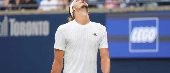 Fühlt sich körperlich nicht topfit: Alexander Zverev - © Chris Young/The Canadian Press/AP/dpa