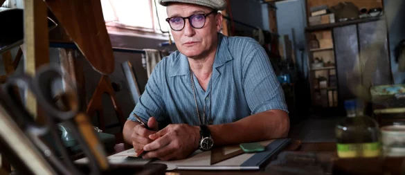 Schauspieler, Autor und bald auch Regisseur? OIiver Masucci würde gern sein autobiografisches Buch verfilmen. (Archivbild) - © Christian Charisius/dpa