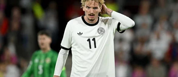 Nick Woltemade stößt mit Verspätung zum Nationalteam. (Archivfoto) - © Marius Becker/dpa