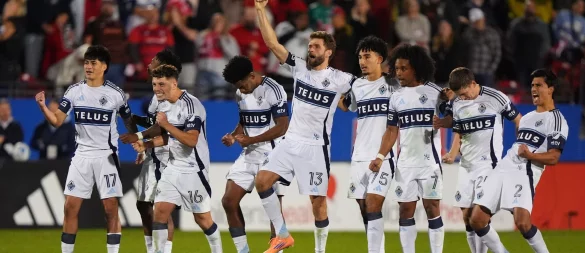 Jubelten im Elfmeterschießen: Thomas Müller und die Vancouver Whitecaps. - © LM Otero/AP/dpa