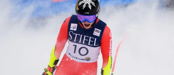 Im Training schwer gestürzt: Lara Gut-Behrami - © John Locher/AP/dpa