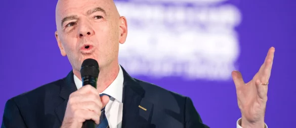 FIFA-Präsident Gianni Infantino freut sich nach eigenen Angaben auf die libanesische Staatsbürgerschaft. (Archivfoto) - © Claudio Thoma/KEYSTONE/dpa