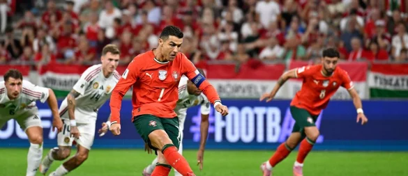 Cristiano Ronaldo spricht über seinen Bekanntheitsgrad. (Archivbild) - © Denes Erdos/AP/dpa