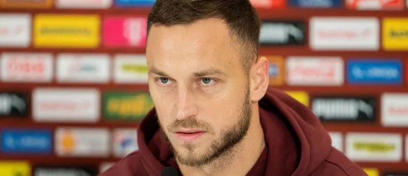Hat eine besondere Idee: Marko Arnautovic. - © Georg Hochmuth/APA/dpa