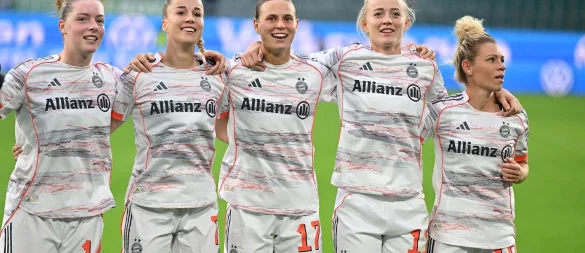 Erreichen das Pokal-Viertelfinale: Die Bayern-Frauen. (Archivbild) - © Swen Pförtner/dpa