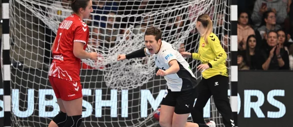 Die deutschen Handballerinnen haben den letzten WM-Test siegreich gestaltet. - © Marijan Murat/dpa