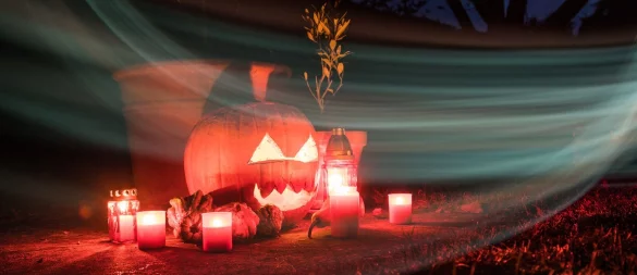 Damit der Kürbis auch noch an Halloween schaurig schön aussieht, gibt es beim Aushöhlen und Schnitzen einiges zu beachten. - © Christin Klose/dpa-tmn