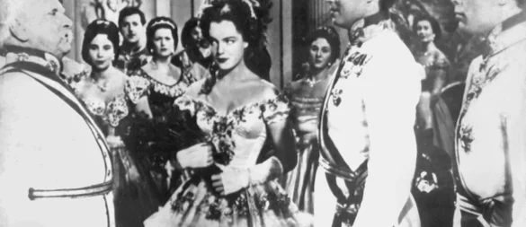 Eigentlich ein bunter Kitschfilm, hier aber eine Szene in Schwarzweiß aus der «Sissi»-Filmtrilogie. (Archivbild) - © UPI/dpa