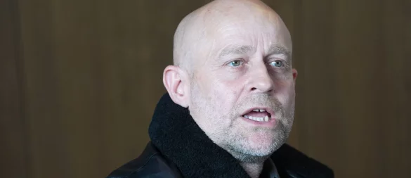 Seit 2021 spielt Jürgen Vogel den Berliner Kriminalhauptkommissar Robert Heffler. (Archivbild) - © Marcus Brandt/dpa