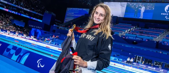 Elena Semechin macht sich Gedanken über ihre private und sportliche Zukunft. - © Jens Büttner/dpa