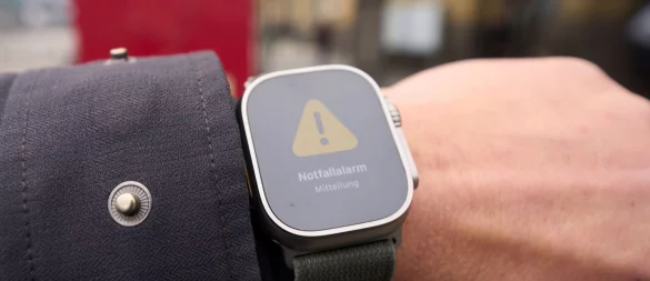 Achtung, Gefahr! Die Nutzung von Warn-Apps und das Befolgen behördlicher Anweisungen sind zentrale Bestandteile des Selbstschutzes. - © Thomas Frey/dpa