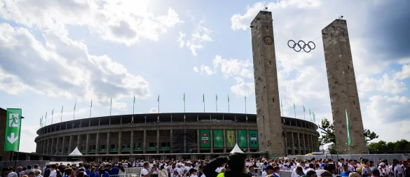 Das Endspiel findet seit 1985 in Berlin statt. (Archivbild) - © Christoph Soeder/dpa