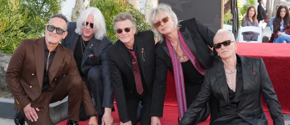 Die Rocker von Def Leppard haben nun in Hollywood einen festen Platz. - © Chris Pizzello/Invision/AP/dpa