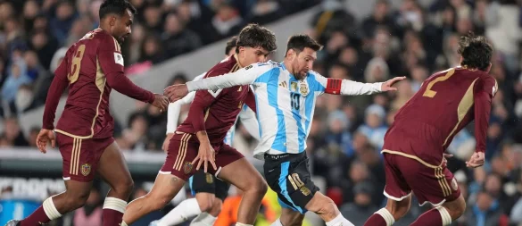 Messi spielt mit Argentinien nicht wie geplant in Chicago, sondern in Florida gegen Puerto Rico. (Archiv-Foto) - © Natacha Pisarenko/AP/dpa